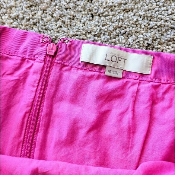 ⭐Pink Eyelet Loft mini Skirt 10 ⭐ - Picture 3 of 5